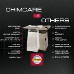 Comparison of Chimcare Tall Stainless Steel Flue Stretcher vs generic chimney caps, highlighting superior build quality.