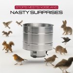 Stainless steel chimney cap preventing pests, birds, and rodents from entering.
