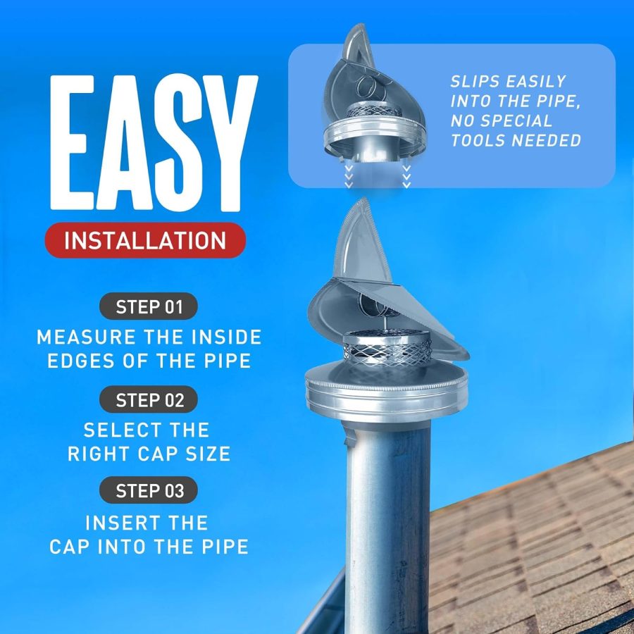 Air Cooled Wind Directional Chimney Cap Chimcare Chimney Caps