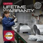 Craftsman inspecting a Hurricane Chimney Cap in a workshop, symbolizing Chimcare’s lifetime warranty and long-lasting quality.