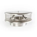 Non-air cooled single wall chimney caps designed for optimal protection and airflow, offering durability and performance for your chimney system.