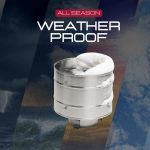 Weather-resistant chimney cap designed to protect against rain, wind, and snow.