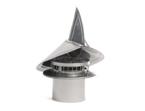 Premium wind directional non-air-cooled chimney cap designed to rotate with airflow, preventing downdrafts and improving fireplace efficiency. Premium wind directional non-air-cooled chimney cap designed to rotate with airflow, preventing downdrafts and improving fireplace efficiency.