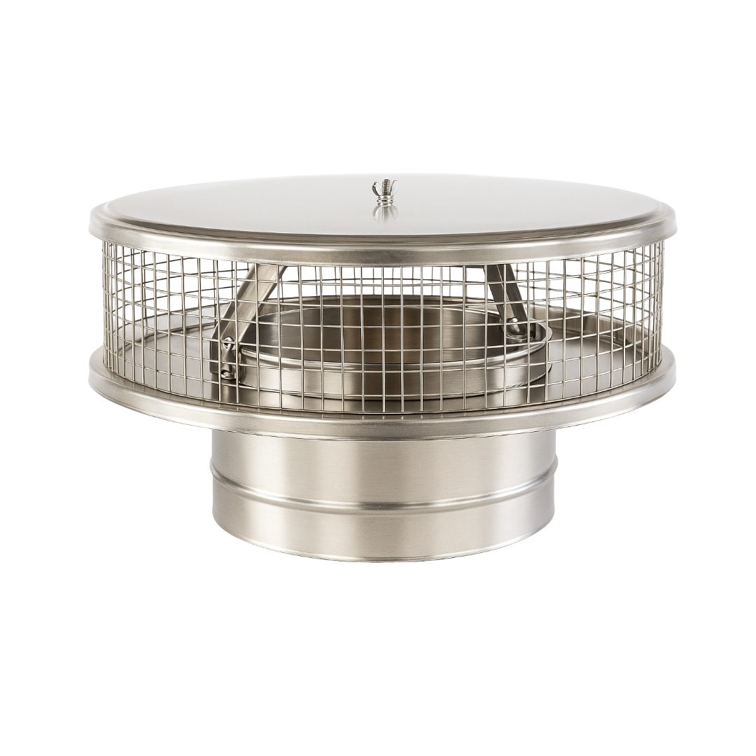 Non Air Cooled Single Wall Chimney Caps