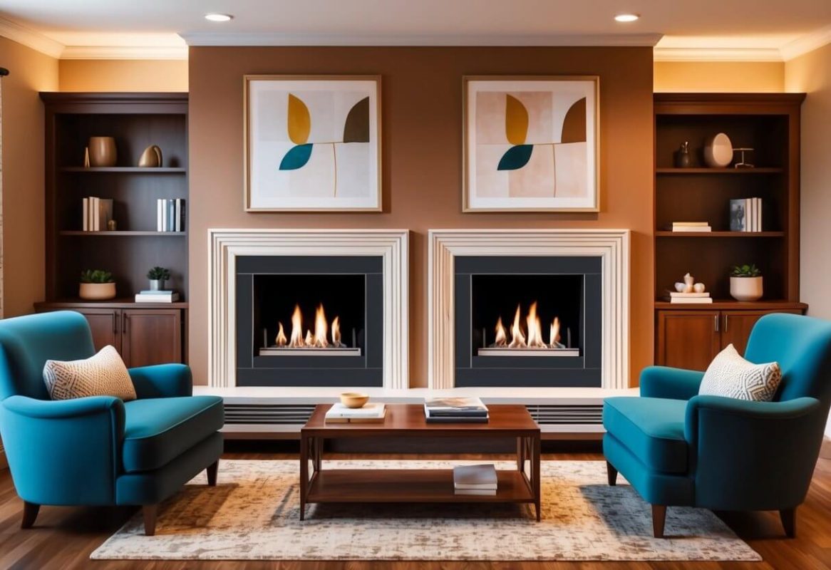 Fireplaces with Inserts Enhancing Efficiency and Aesthetic Appeal