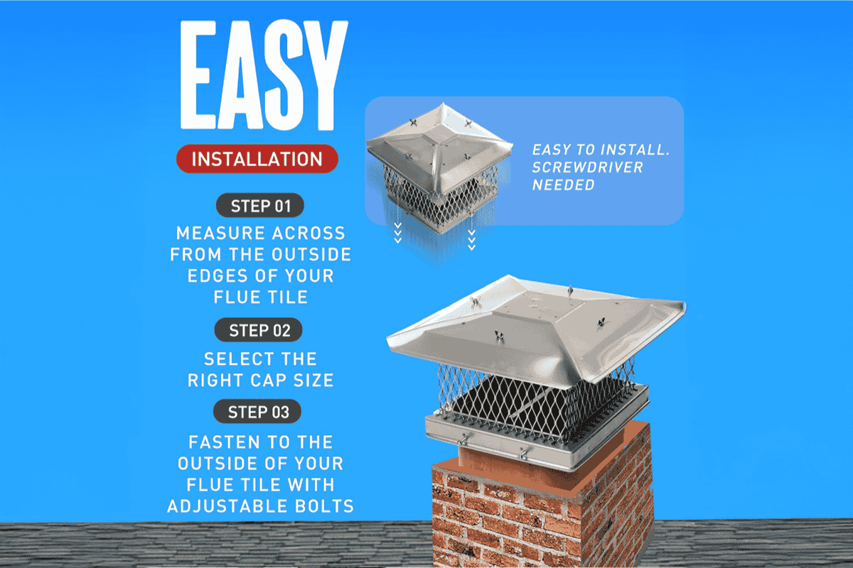 Step-by-Step-Guide-to-install-13-x-13-chimney-cap