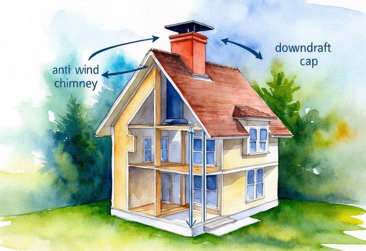 anti-downdraft-chimney-cap-air-flow