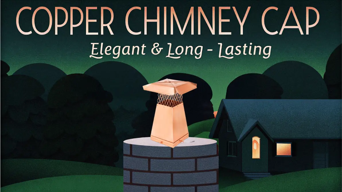 Best materials for long-lasting chimney caps, including stainless steel and copper.