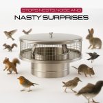 8" round non air-cooled chimney cap - Image 2