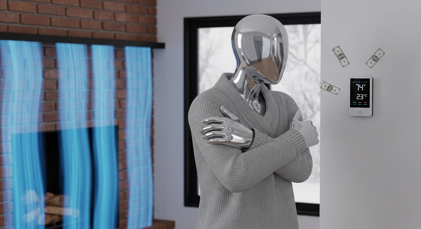 Lower Energy Bills | Buy High Wind Chimney Caps High heating bills from cold air drafts down chimney - high wind cap reduces energy costs